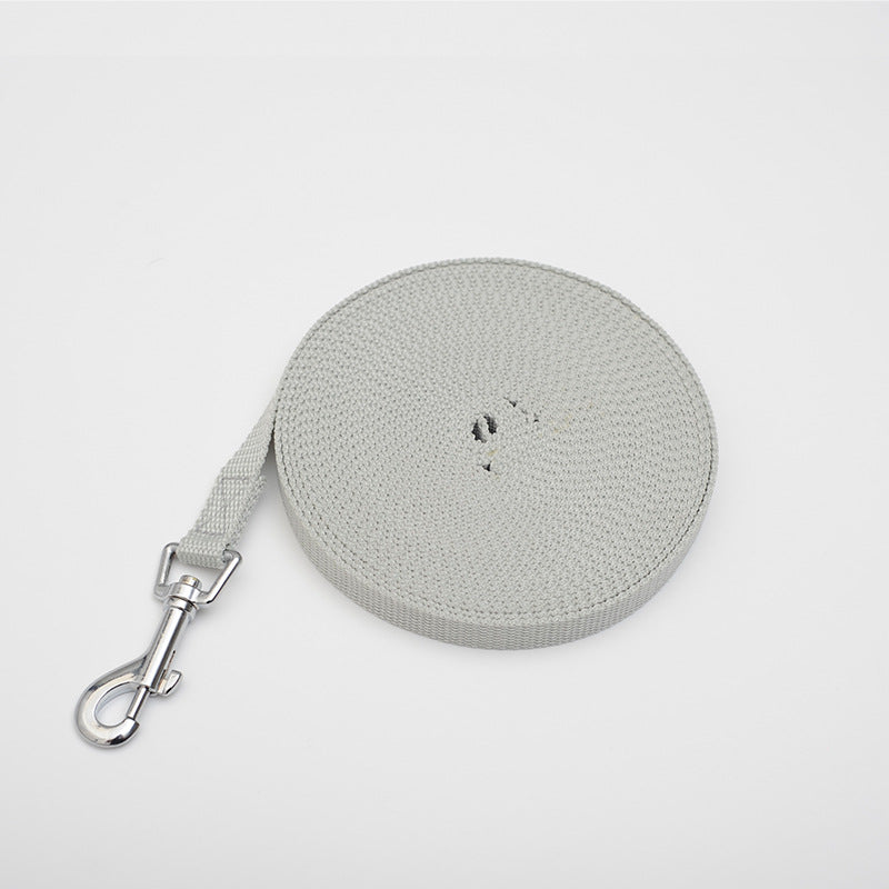 KFX-9769661 Durable Polyester Pet Tracking Lead Rope - Multiple Colors & Lengths Available