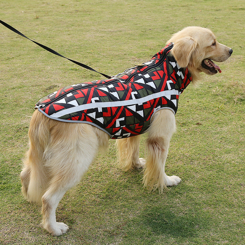 KFX-9770045 Comfortable Mesh Dog Coat Jacket - Fleece and Polyester, Various Sizes Available