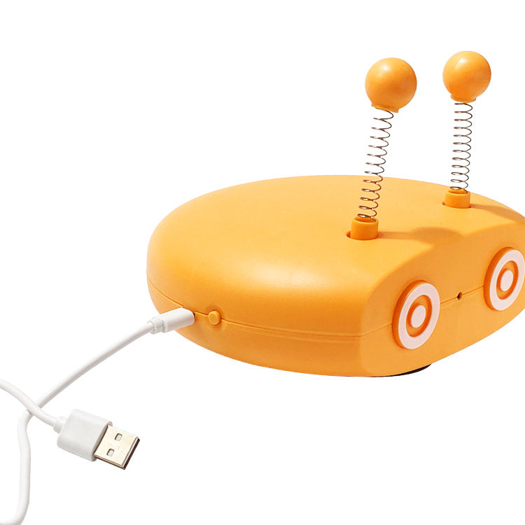 KFX-9770685 Rechargeable Smart Cat Toy with Laser and Feathers for Playful Entertainment