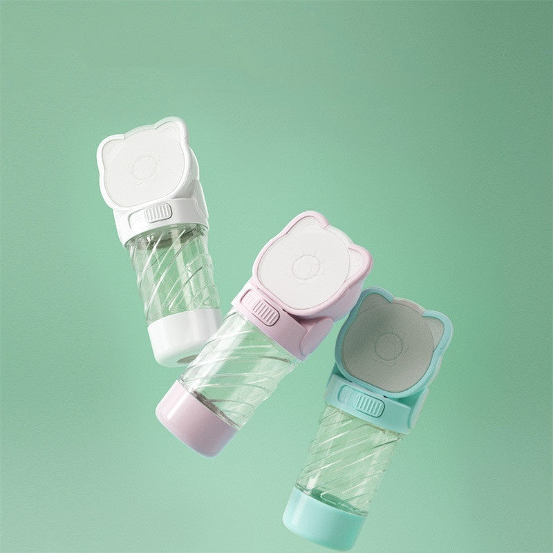 KFX-9771709 Multi-Functional Pet Water Cup with Built-In Waste Disposal, Various Colors Available
