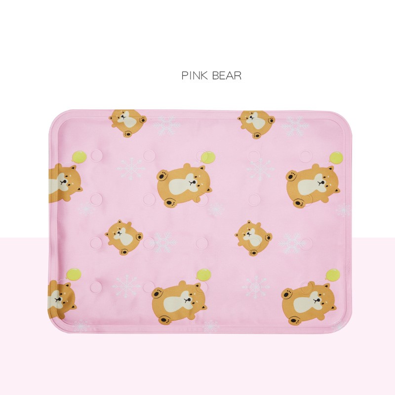 KFX-9783229 Cooling Pet Mat for Cats and Small Dogs - PVC Polyester Cloth with Soft Ice Gel Filling, 30x40cm