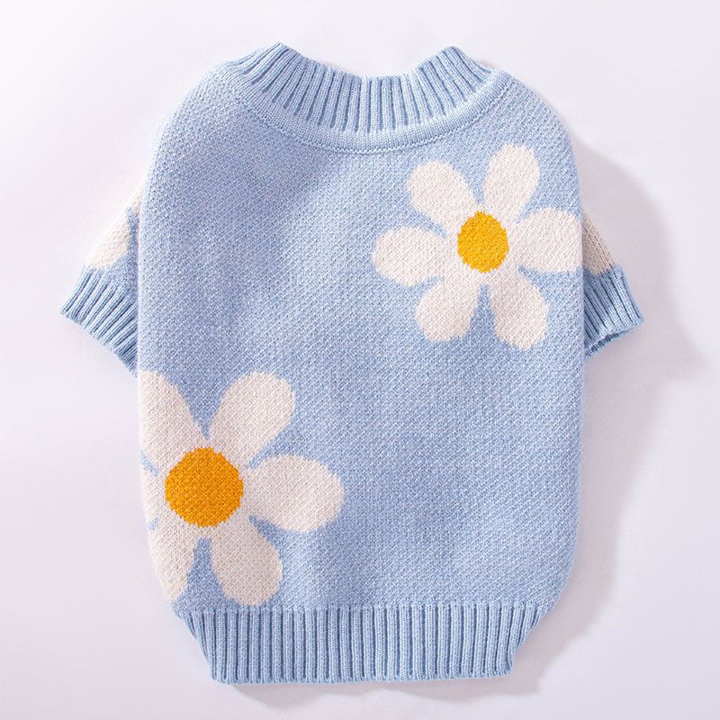KFX-9785149 Cozy Autumn and Winter Clothes for Small Dogs and Cats - Available in Blue, Pink, and Purple Checkerboard Patterns