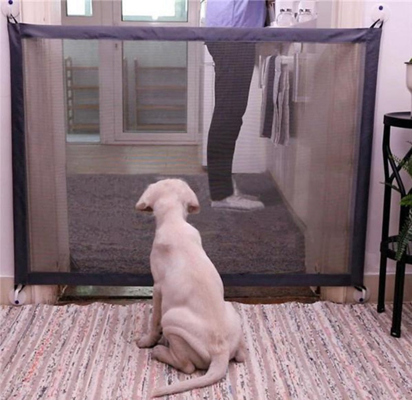 KFX-9794493 Durable Nylon Mesh Dog Isolation Net for Indoor and Outdoor Use