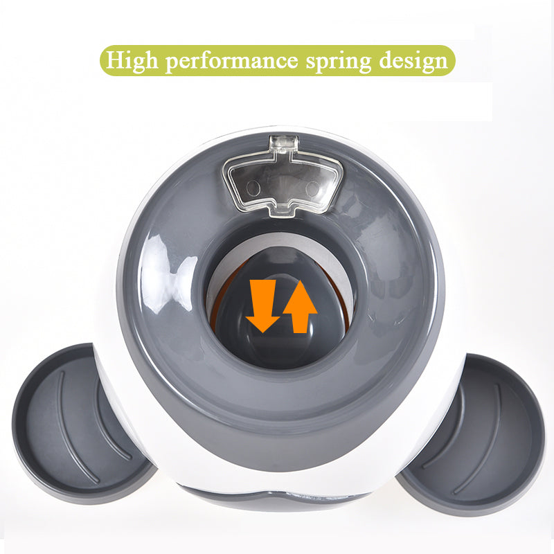 KFX-9796669 Pet Feeder Tennis Toy for Dogs - ABS Material, Snack Dispensing Design