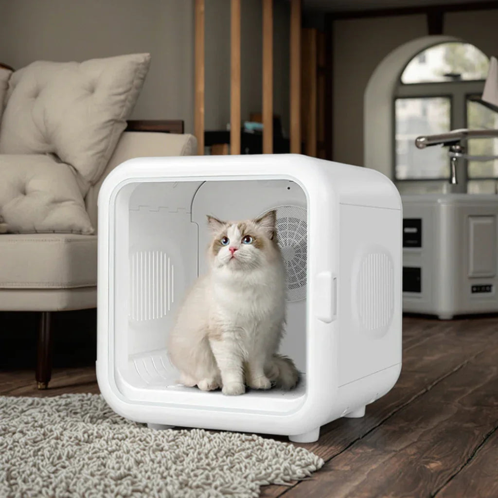 KFX-979795 Eco-Friendly Automatic Pet Hair Dryer with Temperature Control for Dogs and Cats