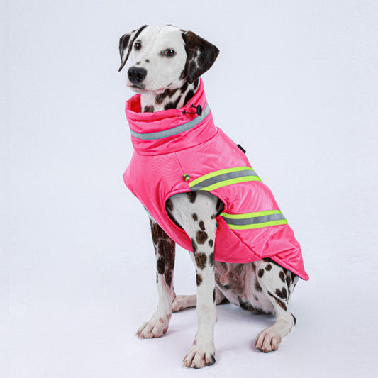 KFX-9803069 Thick Thermal Cotton-Padded Pet Clothing for Autumn and Winter, Multiple Colors and Sizes Available