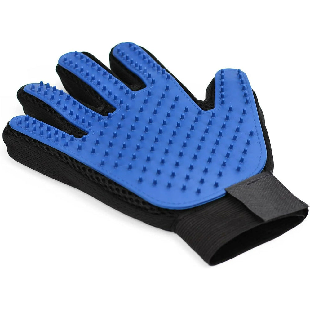 KFX-9804221 Premium Pet Grooming Glove for Cats, Dogs, and Small Animals - De-Shedding and Massage Tool