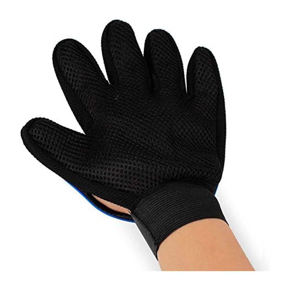 KFX-9804221 Premium Pet Grooming Glove for Cats, Dogs, and Small Animals - De-Shedding and Massage Tool