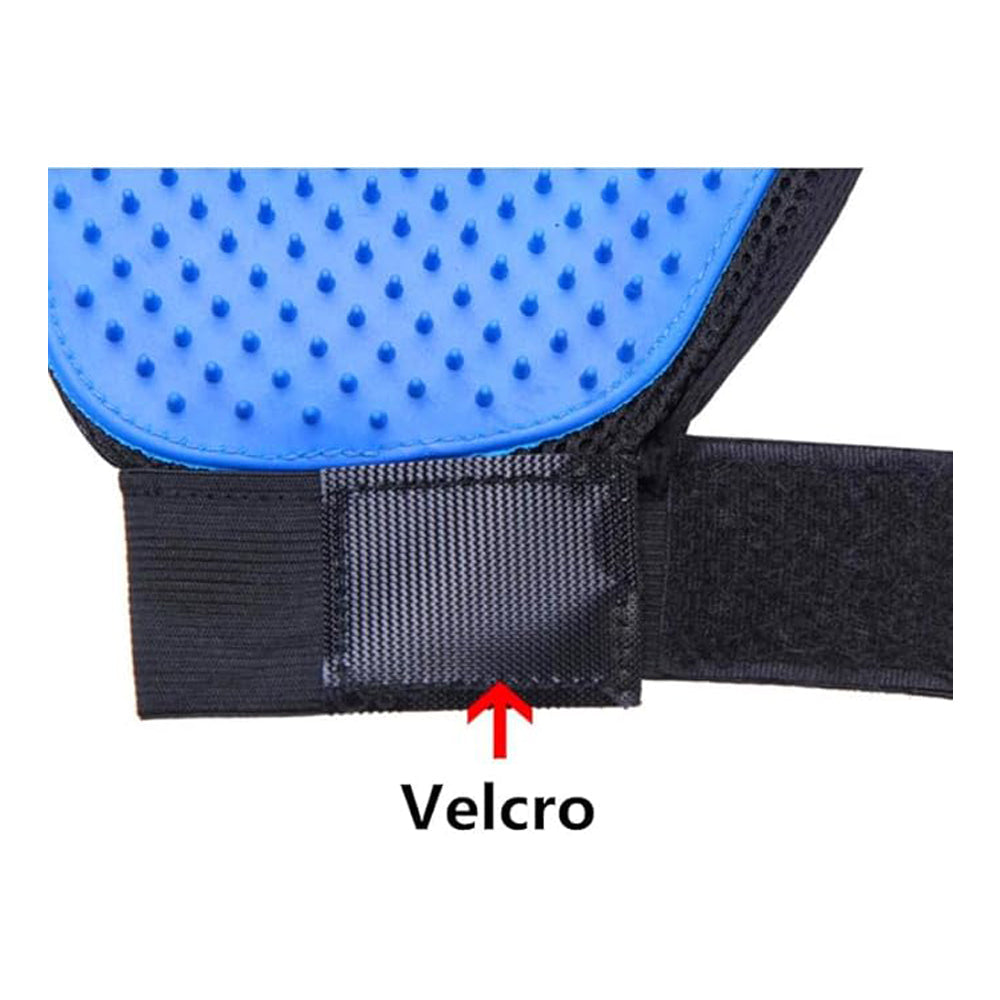 KFX-9804221 Premium Pet Grooming Glove for Cats, Dogs, and Small Animals - De-Shedding and Massage Tool