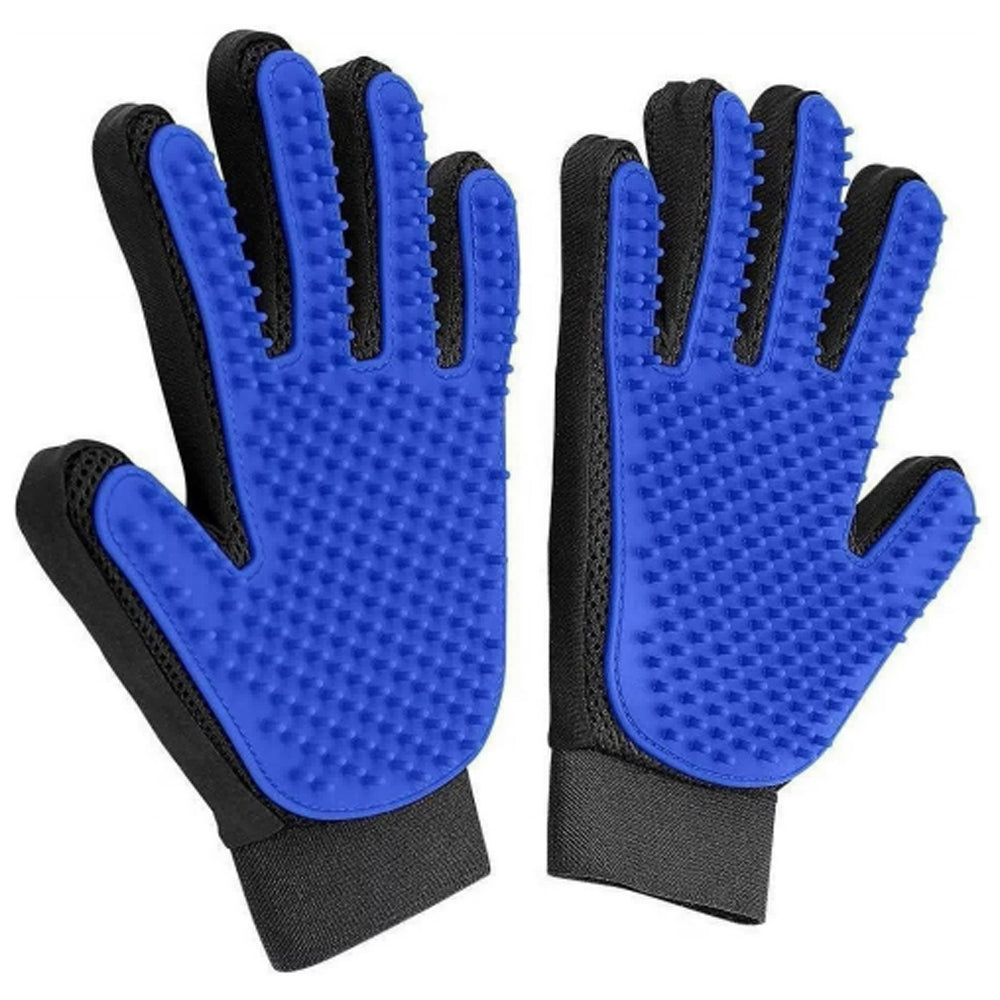 KFX-9804221 Premium Pet Grooming Glove for Cats, Dogs, and Small Animals - De-Shedding and Massage Tool