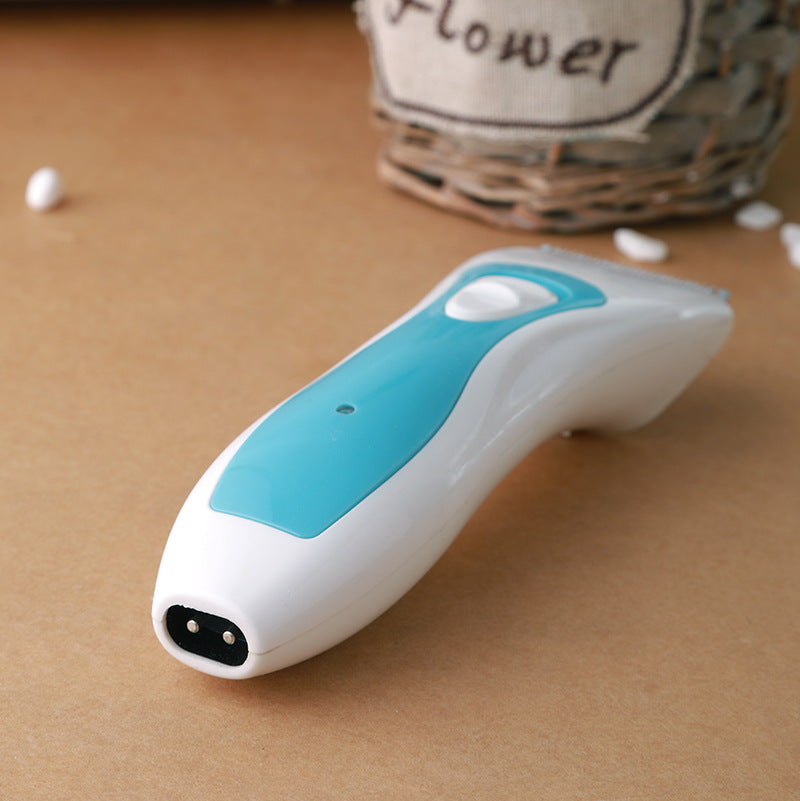 KFX-9809981 Pet Electric Clipper for Small Dogs with Ceramic and Stainless Steel Blades - Includes Combs and Accessories