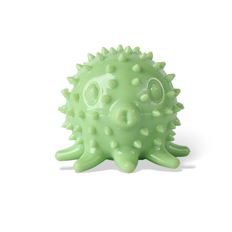 KFX-9812797 Interactive TPR Octopus Dog Toy for Puppies and Dogs – Chew-Resistant, Boredom Buster