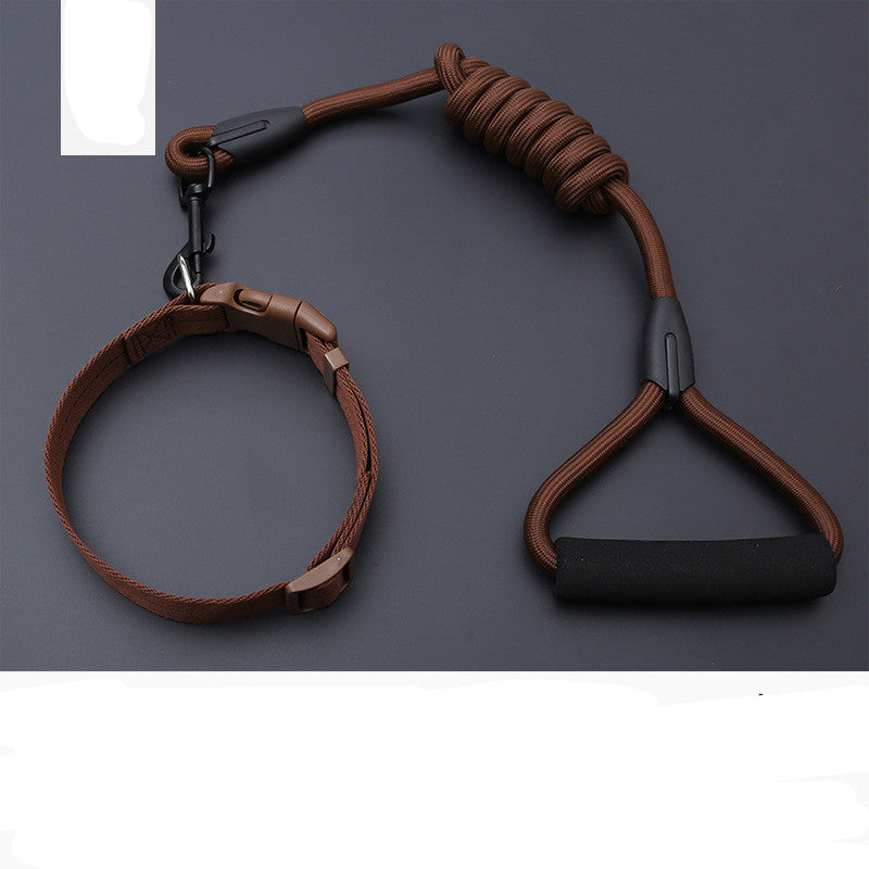 KFX-9819197 Rainbow Series Round Rope Chest and Back Collar for Dogs - Multiple Colors Available