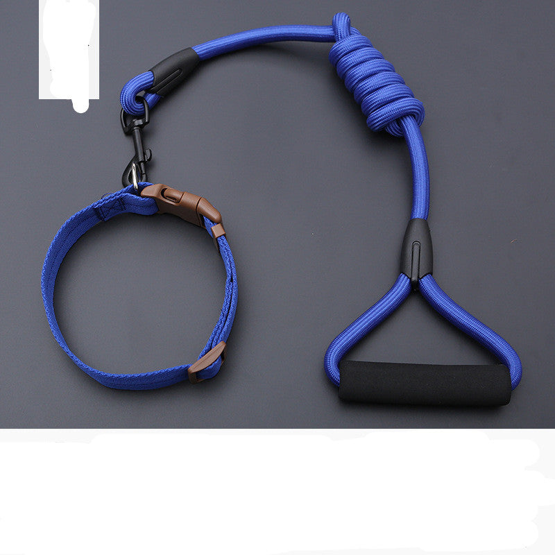 KFX-9819197 Rainbow Series Round Rope Chest and Back Collar for Dogs - Multiple Colors Available