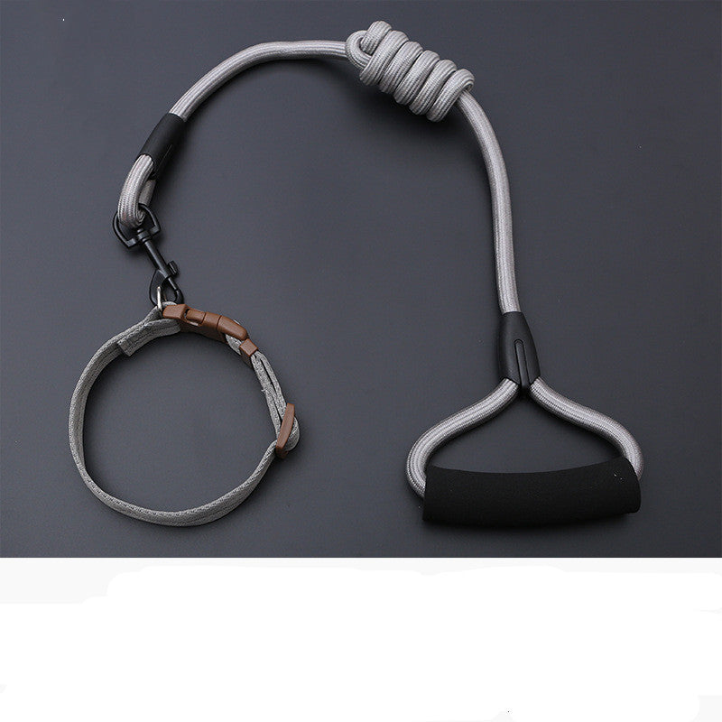 KFX-9819197 Rainbow Series Round Rope Chest and Back Collar for Dogs - Multiple Colors Available