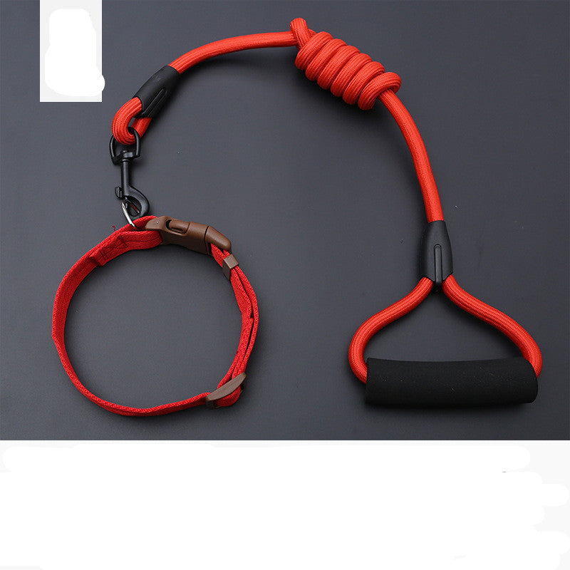 KFX-9819197 Rainbow Series Round Rope Chest and Back Collar for Dogs - Multiple Colors Available