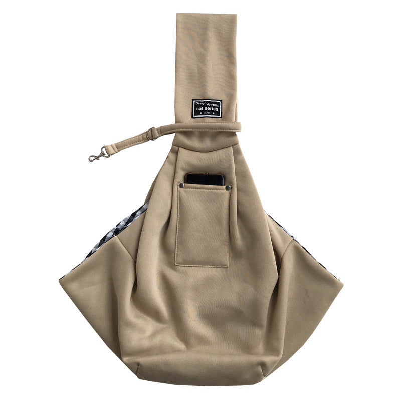 KFX-9822141 Breathable Sling Bag for Small Pets - Ideal for Dogs and Cats