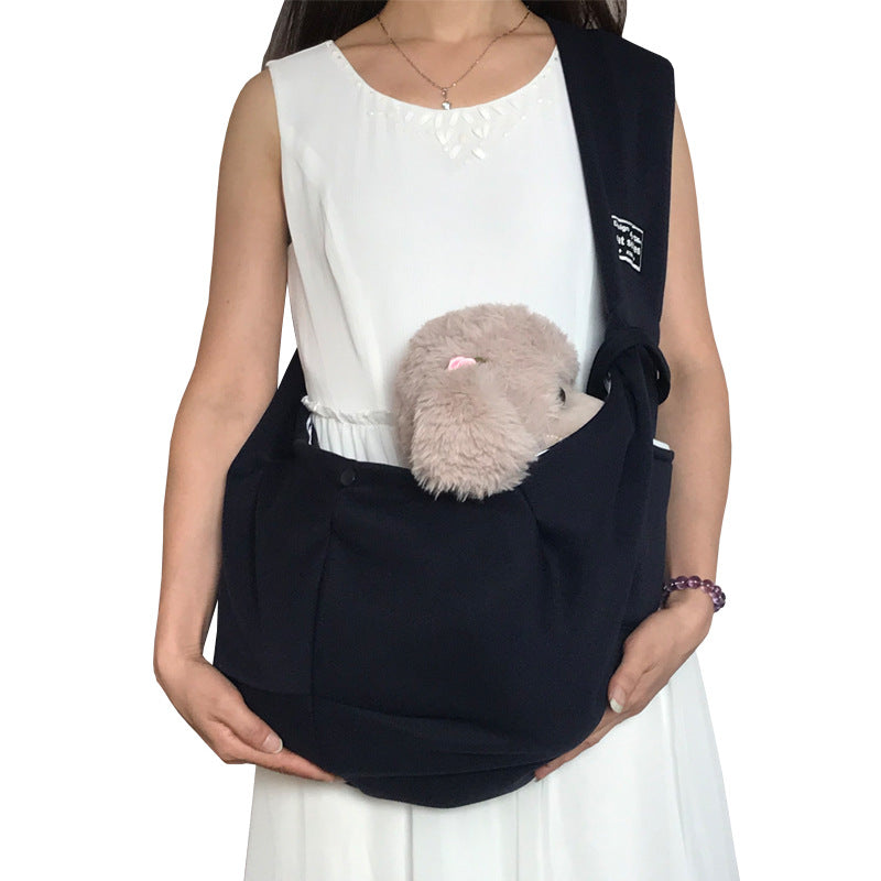 KFX-9822141 Breathable Sling Bag for Small Pets - Ideal for Dogs and Cats