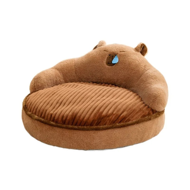 KFX-9827133 Universal Cat Nest Bed Sofa with Removable and Washable Cover for Multi-Cat Families - Cozy Winter Accessory