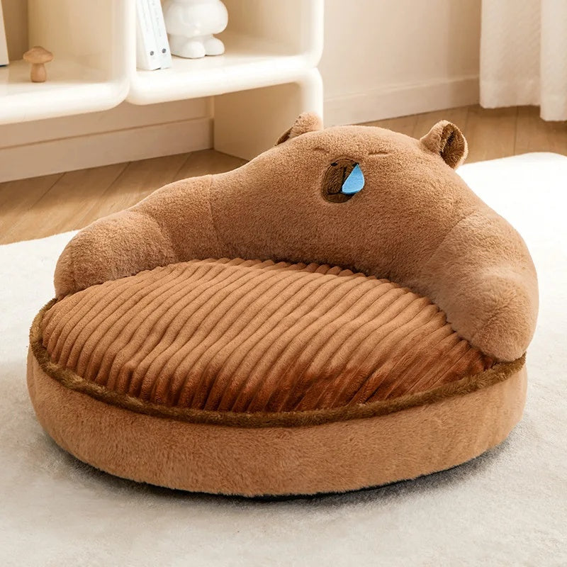 KFX-9827133 Universal Cat Nest Bed Sofa with Removable and Washable Cover for Multi-Cat Families - Cozy Winter Accessory