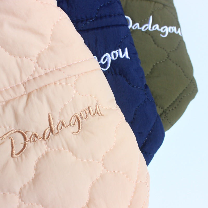 KFX-9830077 Cozy Cotton-Padded Vest with Fur Collar for Cats and Puppies in Multiple Colors