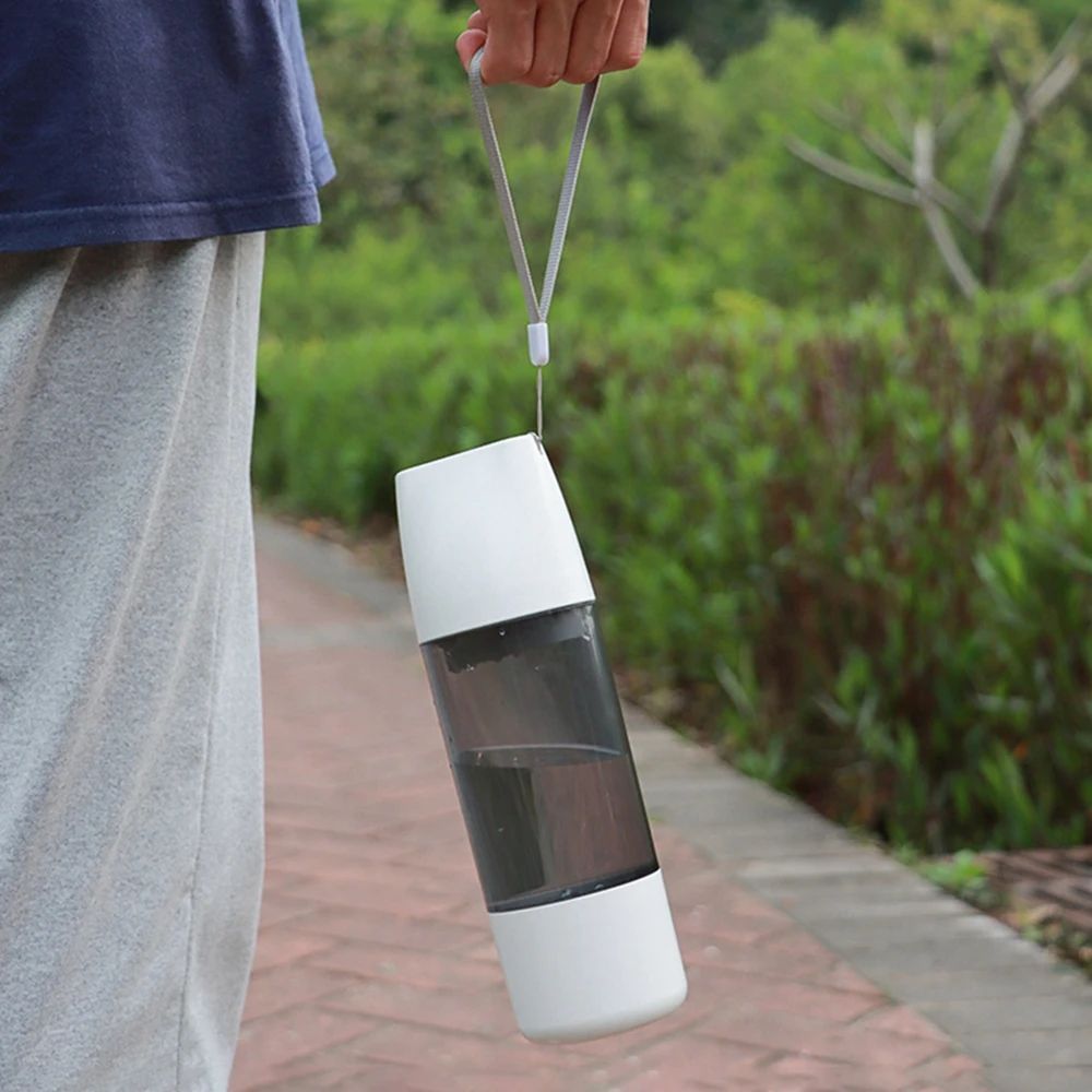 KFX-9831485 Portable Water Bottle and Food Feeder for Dogs and Cats - Ideal for Outdoor Travel