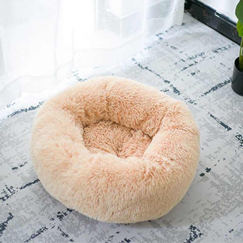 KFX-9841213 Waterproof Non-Slip Pet Bed with Durable Oxford Cloth and Plastic Nest Bottom