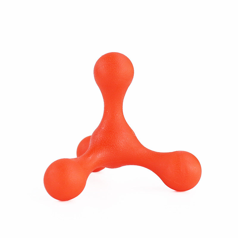 KFX-9841981 Molar Toothpet Toy for Dogs and Cats - Durable TPR, Fresh Breath, Interactive Play - 10x10cm