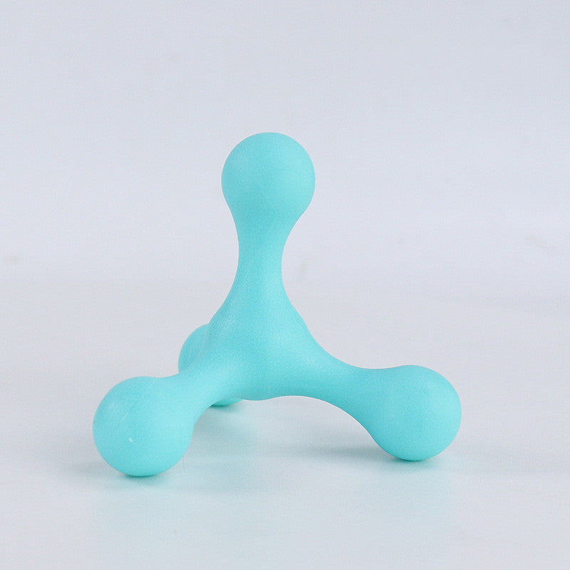 KFX-9841981 Molar Toothpet Toy for Dogs and Cats - Durable TPR, Fresh Breath, Interactive Play - 10x10cm