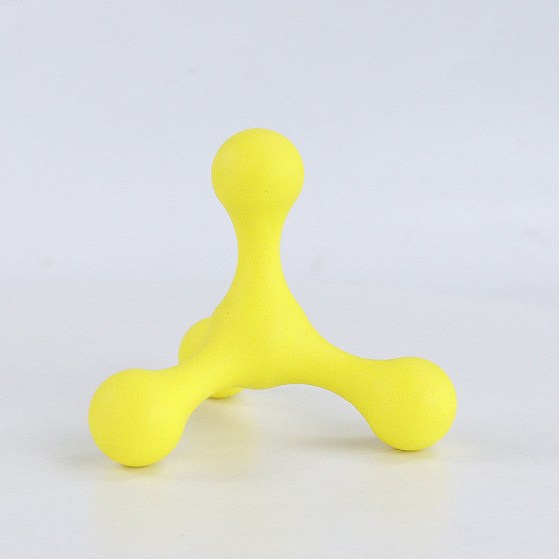 KFX-9841981 Molar Toothpet Toy for Dogs and Cats - Durable TPR, Fresh Breath, Interactive Play - 10x10cm