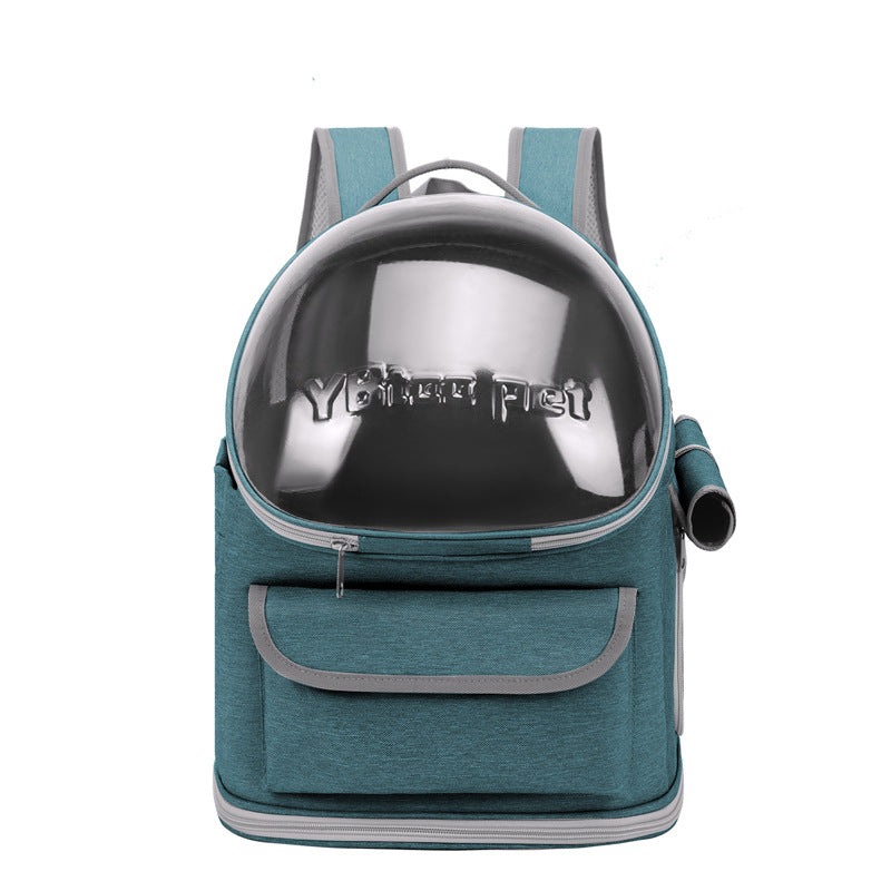 KFX-9843389 Large Capacity Pet Diaper Bag with Skylight, Scratch-resistant Nylon Design, Foldable & High Load-bearing