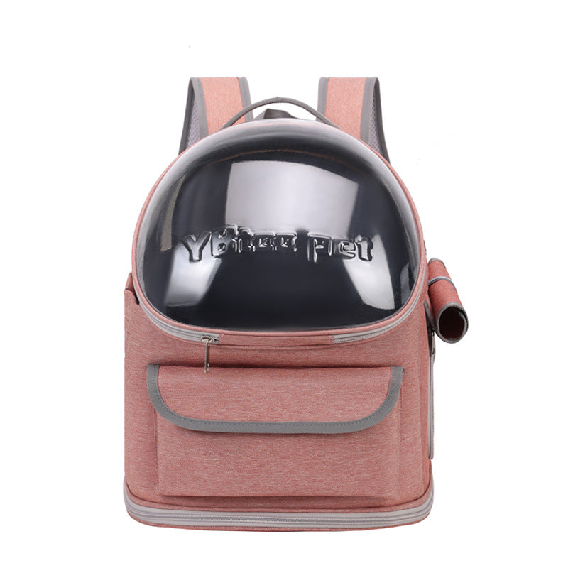 KFX-9843389 Large Capacity Pet Diaper Bag with Skylight, Scratch-resistant Nylon Design, Foldable & High Load-bearing