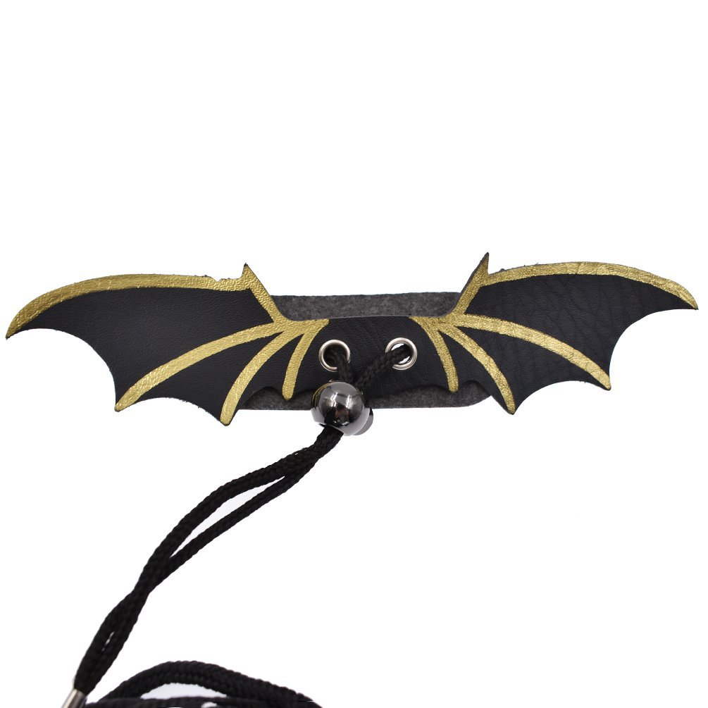 KFX-9846205 Lizard Pulling Rope with Leather Wings for Pets - 1.8m Leash Included