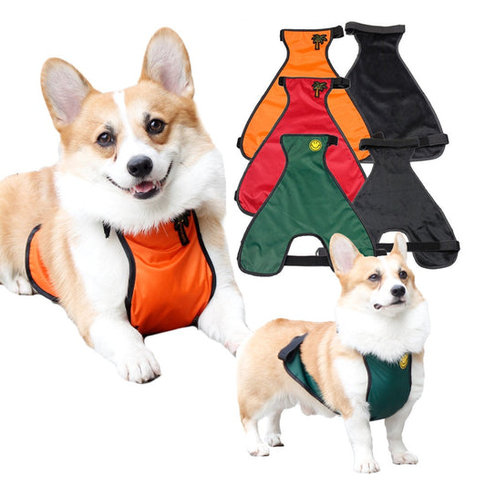 KFX-9847485 Waterproof Bellyband Pet Apron for Dogs - Casual Polyester Clothing in Multiple Colors and Sizes