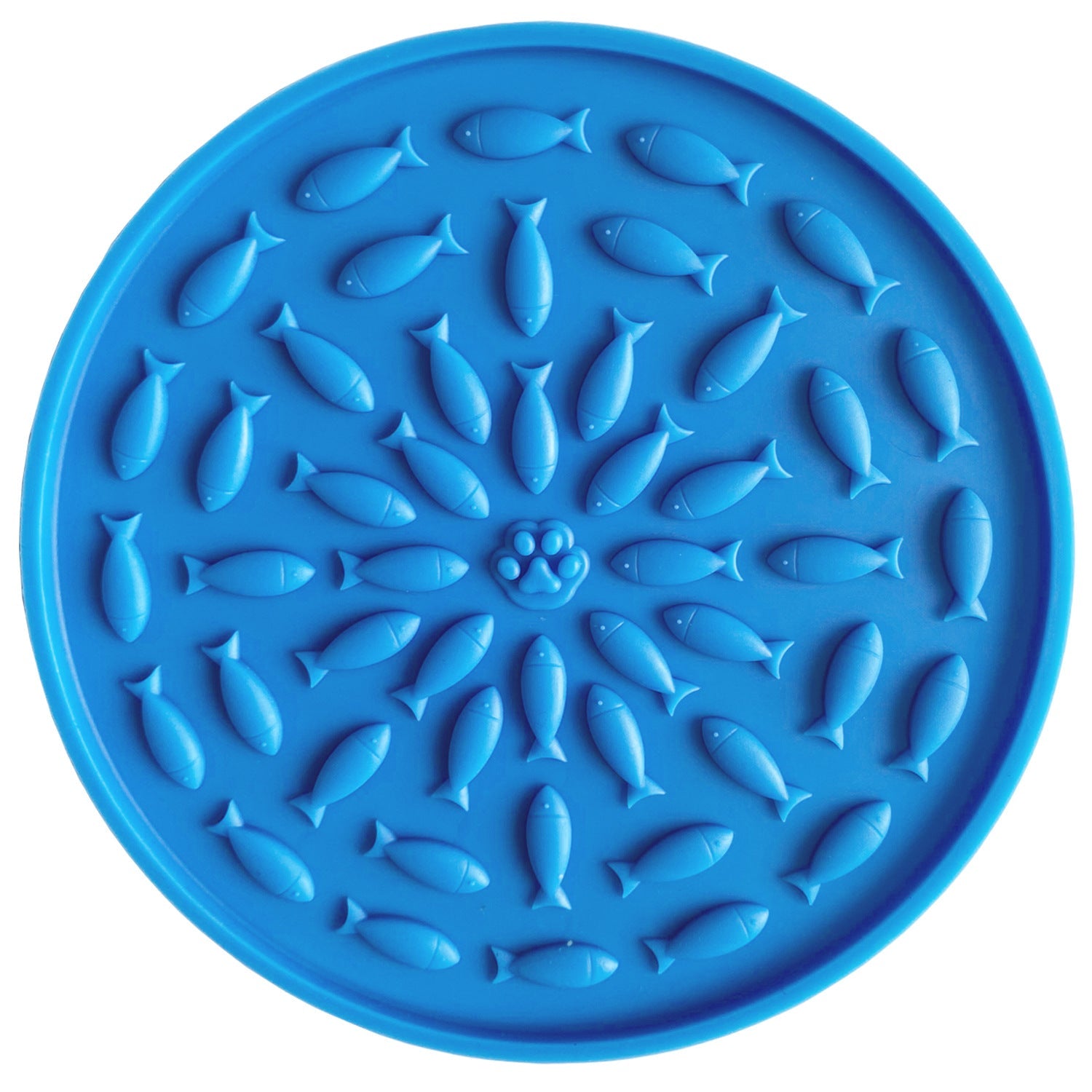 KFX-9848765 Silicone Pet Licking Pad for Interactive Slow Feeding, 18.5cm x 18.5cm