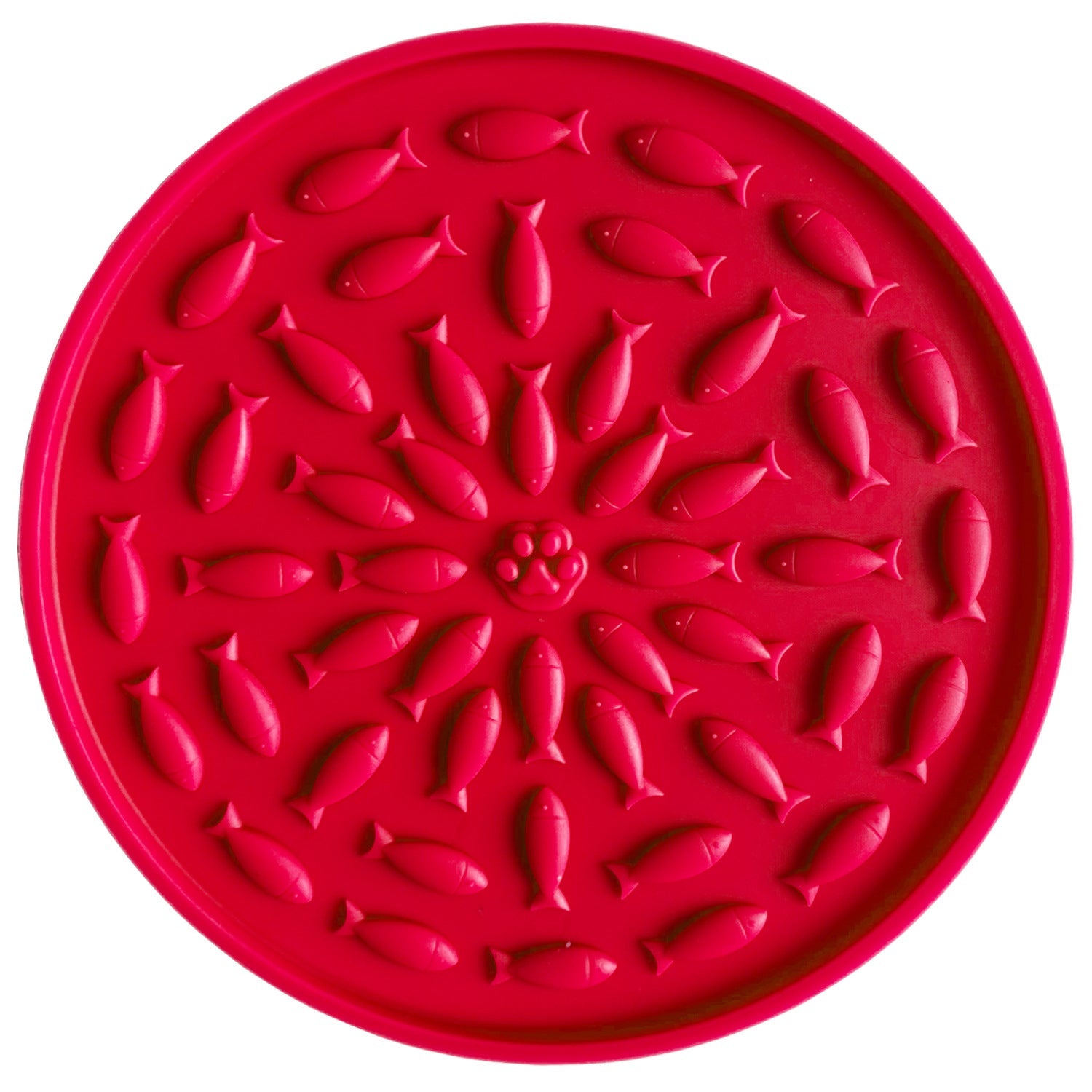 KFX-9848765 Silicone Pet Licking Pad for Interactive Slow Feeding, 18.5cm x 18.5cm