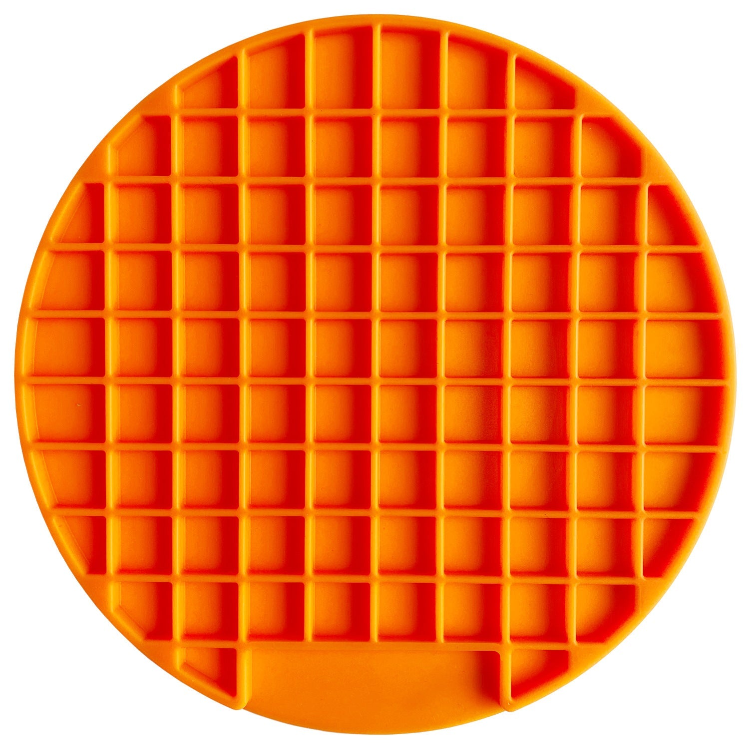 KFX-9848765 Silicone Pet Licking Pad for Interactive Slow Feeding, 18.5cm x 18.5cm