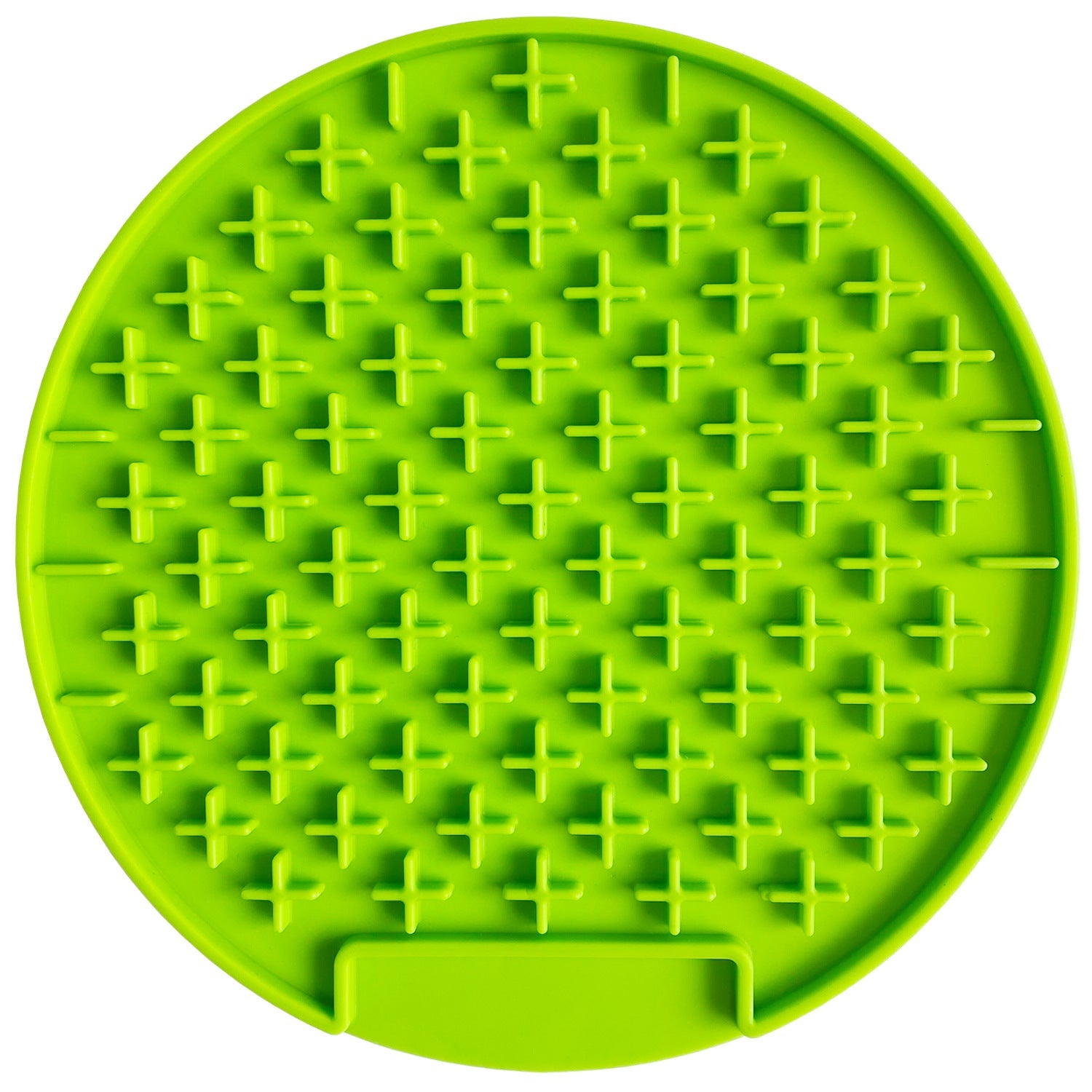 KFX-9848765 Silicone Pet Licking Pad for Interactive Slow Feeding, 18.5cm x 18.5cm