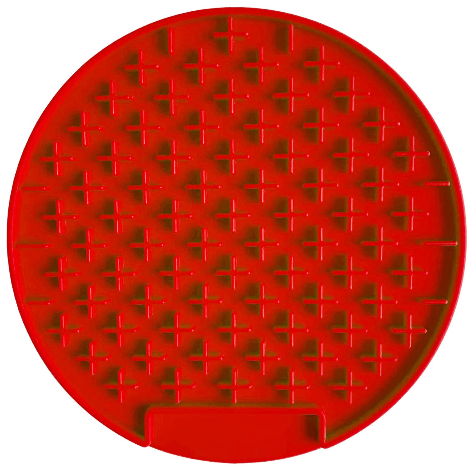 KFX-9848765 Silicone Pet Licking Pad for Interactive Slow Feeding, 18.5cm x 18.5cm