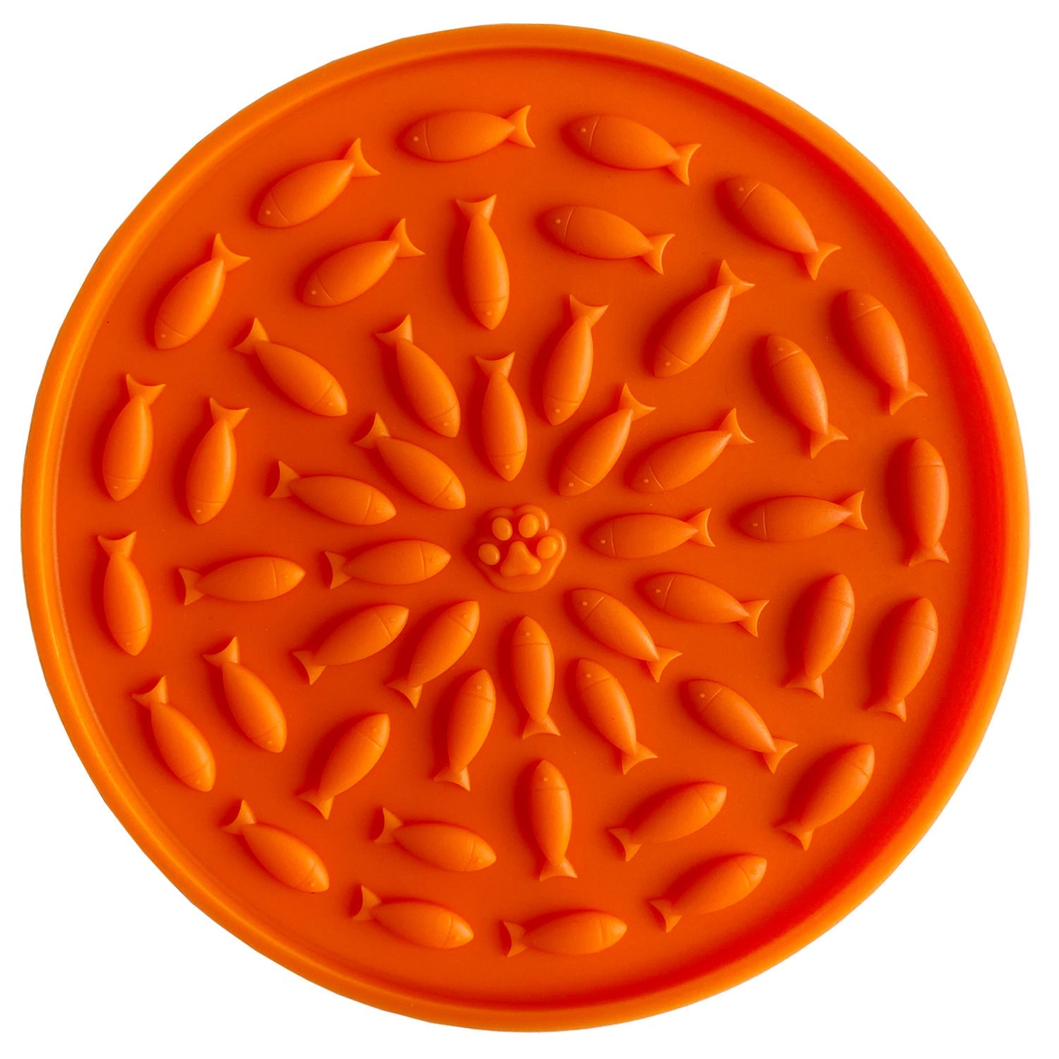 KFX-9848765 Silicone Pet Licking Pad for Interactive Slow Feeding, 18.5cm x 18.5cm