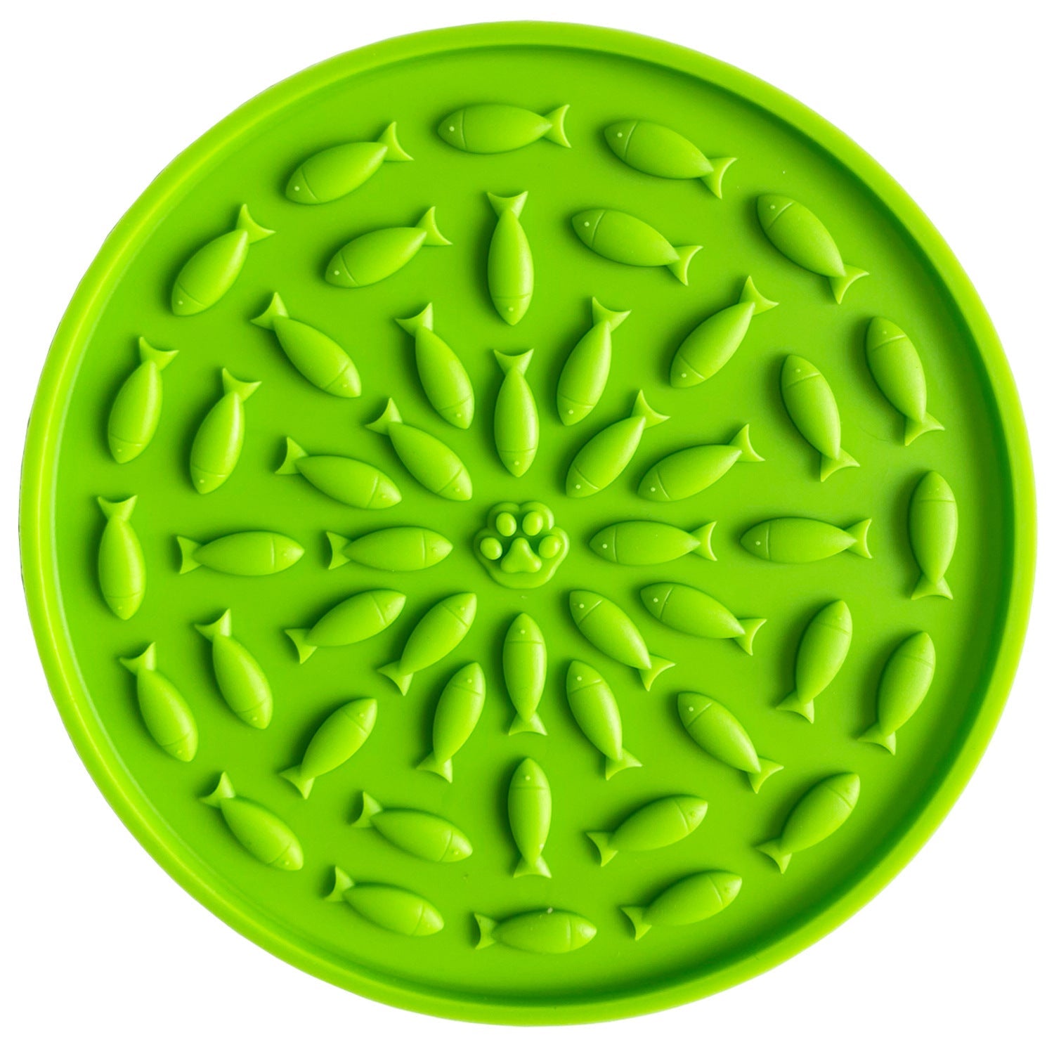KFX-9848765 Silicone Pet Licking Pad for Interactive Slow Feeding, 18.5cm x 18.5cm