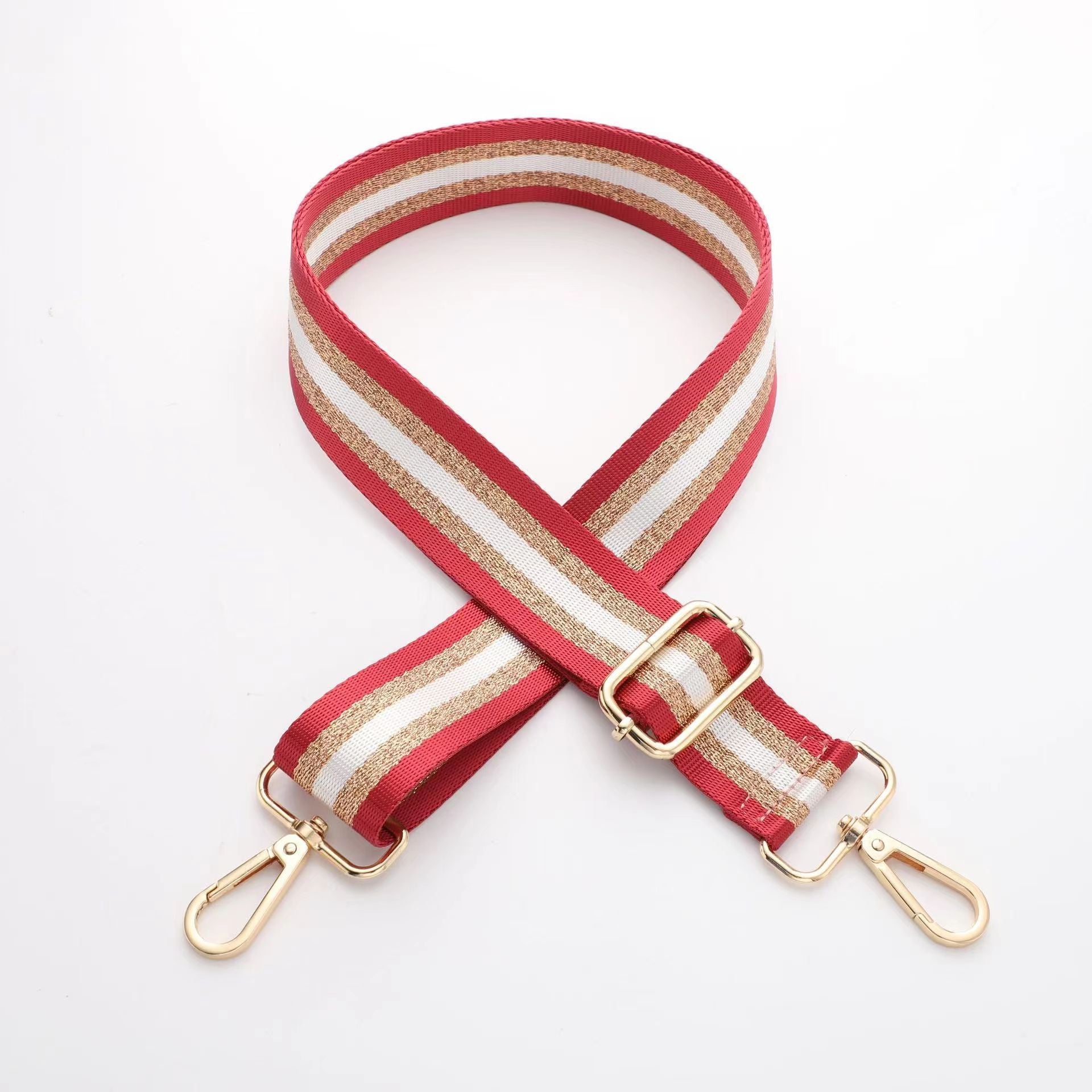 KFX-9849149 Adjustable Thickened Canvas Shoulder Strap for Crossbody Luggage - 3.8cm Width, 75-145cm Length