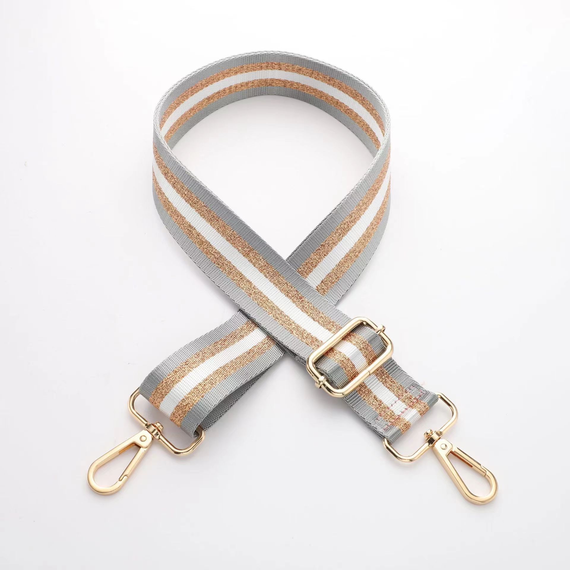 KFX-9849149 Adjustable Thickened Canvas Shoulder Strap for Crossbody Luggage - 3.8cm Width, 75-145cm Length
