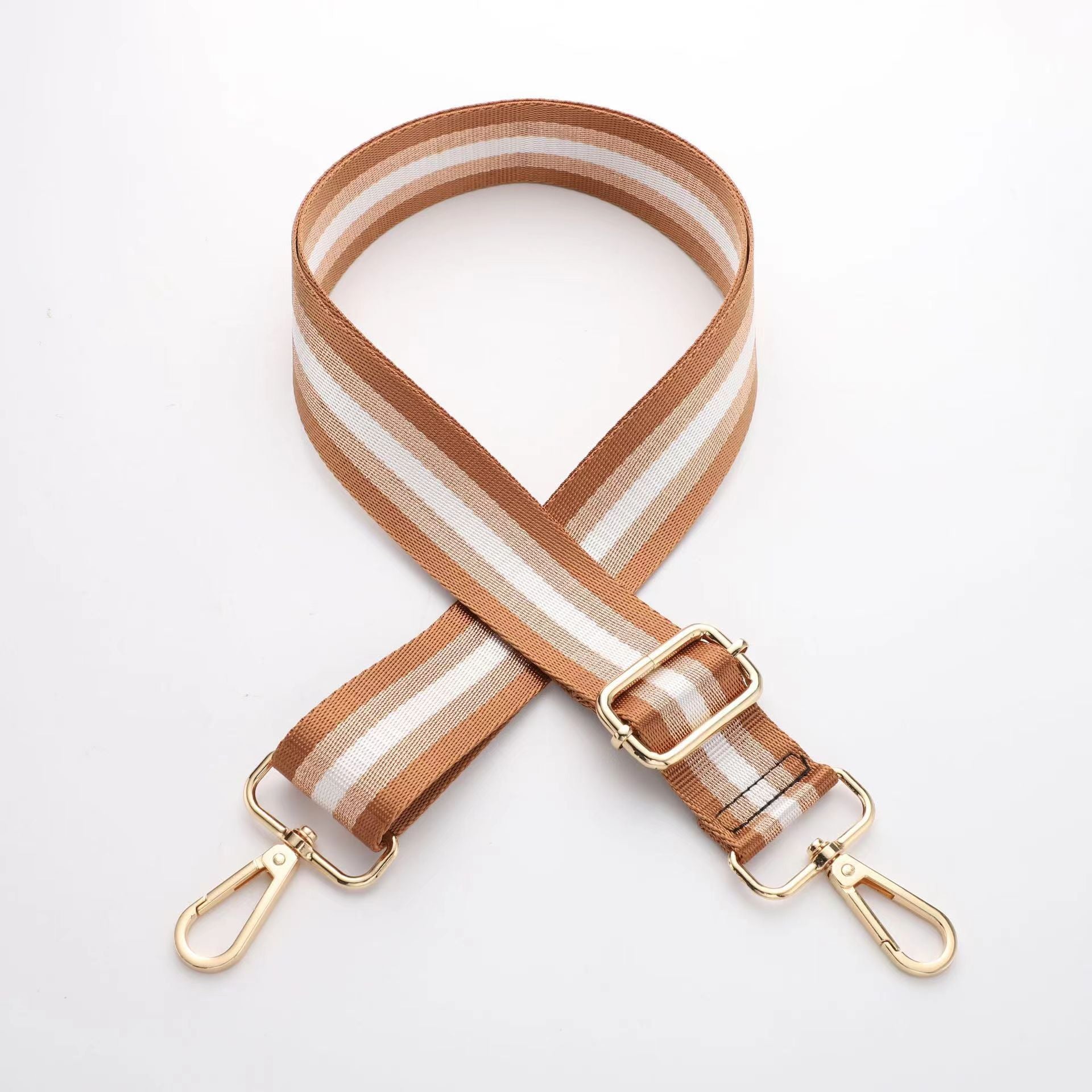 KFX-9849149 Adjustable Thickened Canvas Shoulder Strap for Crossbody Luggage - 3.8cm Width, 75-145cm Length