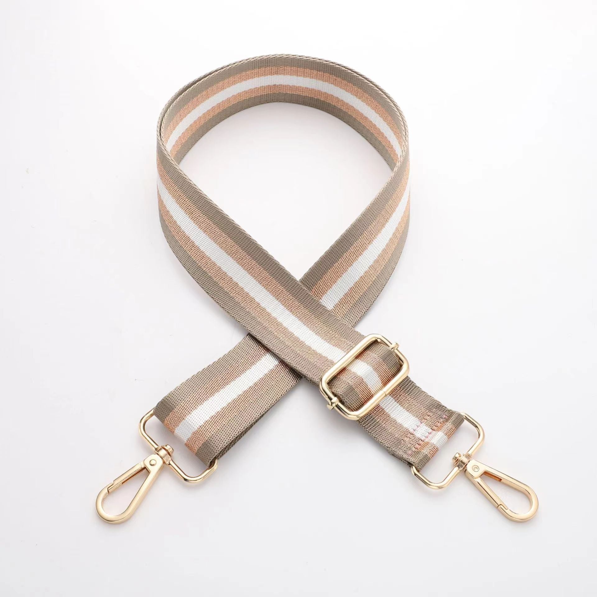 KFX-9849149 Adjustable Thickened Canvas Shoulder Strap for Crossbody Luggage - 3.8cm Width, 75-145cm Length