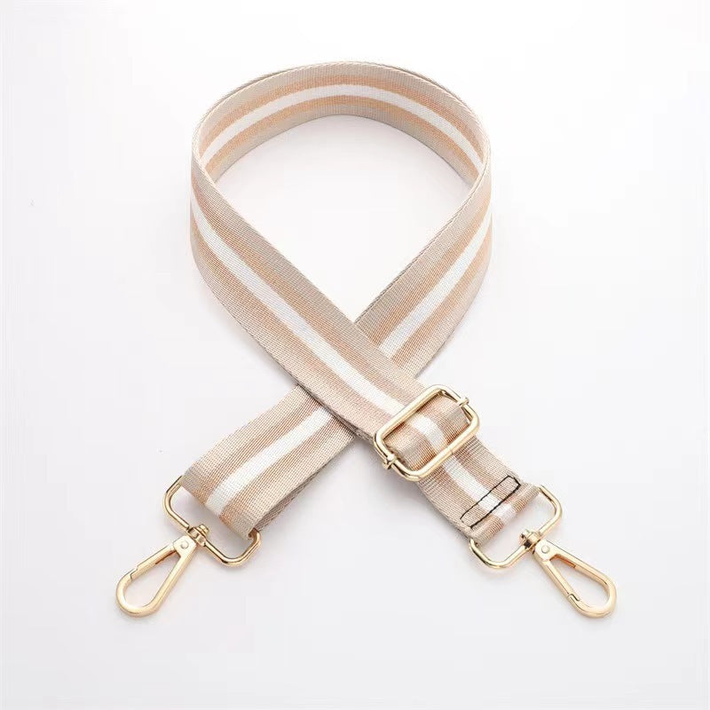KFX-9849149 Adjustable Thickened Canvas Shoulder Strap for Crossbody Luggage - 3.8cm Width, 75-145cm Length