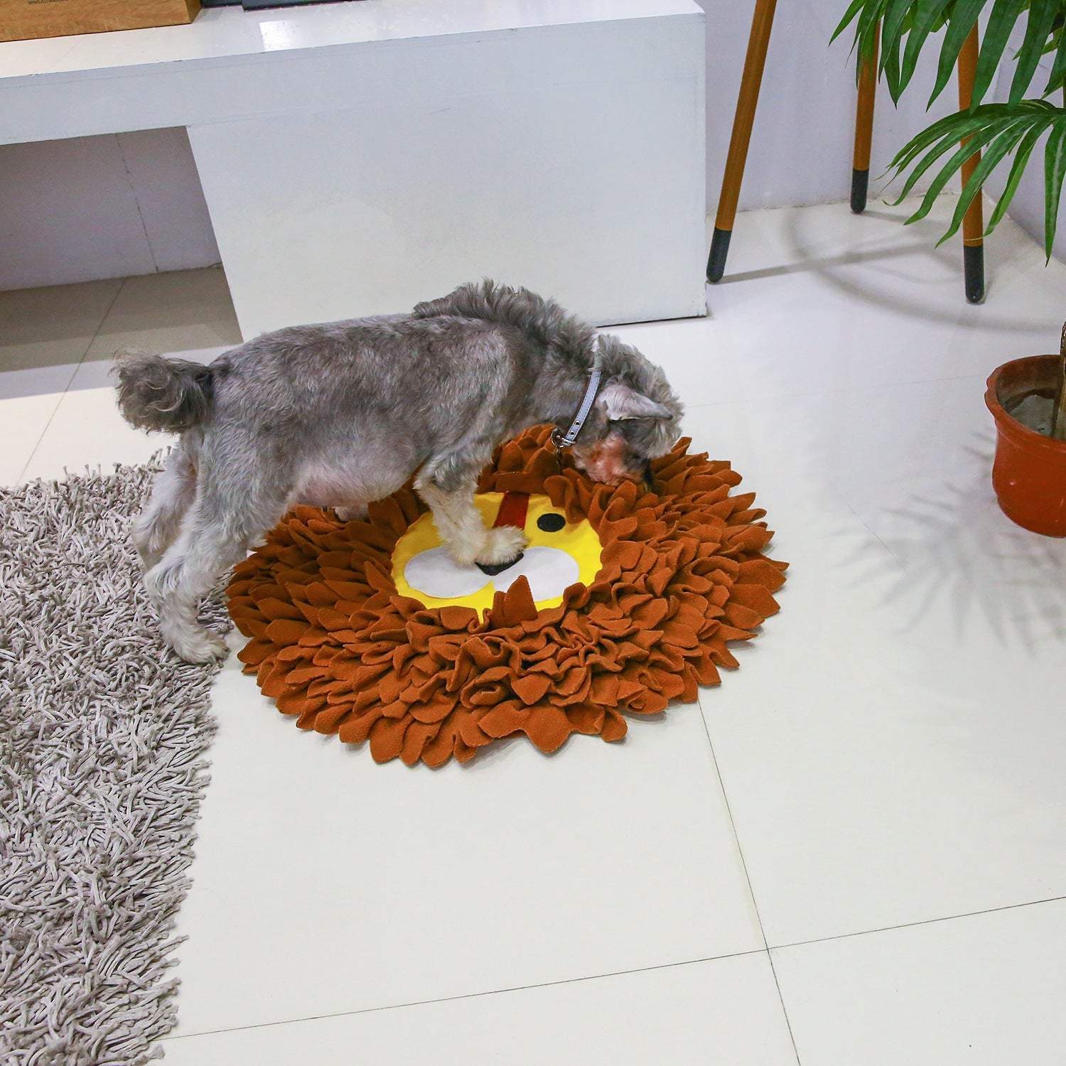 KFX-9855933 Sniffing Pad for Dogs and Cats - Food Hiding Blanket for Relaxation and Decompression, 33x25x10cm
