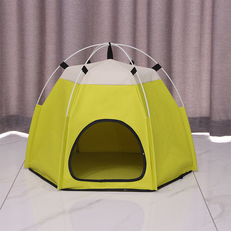 KFX-9857469 Cozy Pet Warm Tent for Cats - Soft Cloth Fabric, Multiple Colors, and Spacious Design
