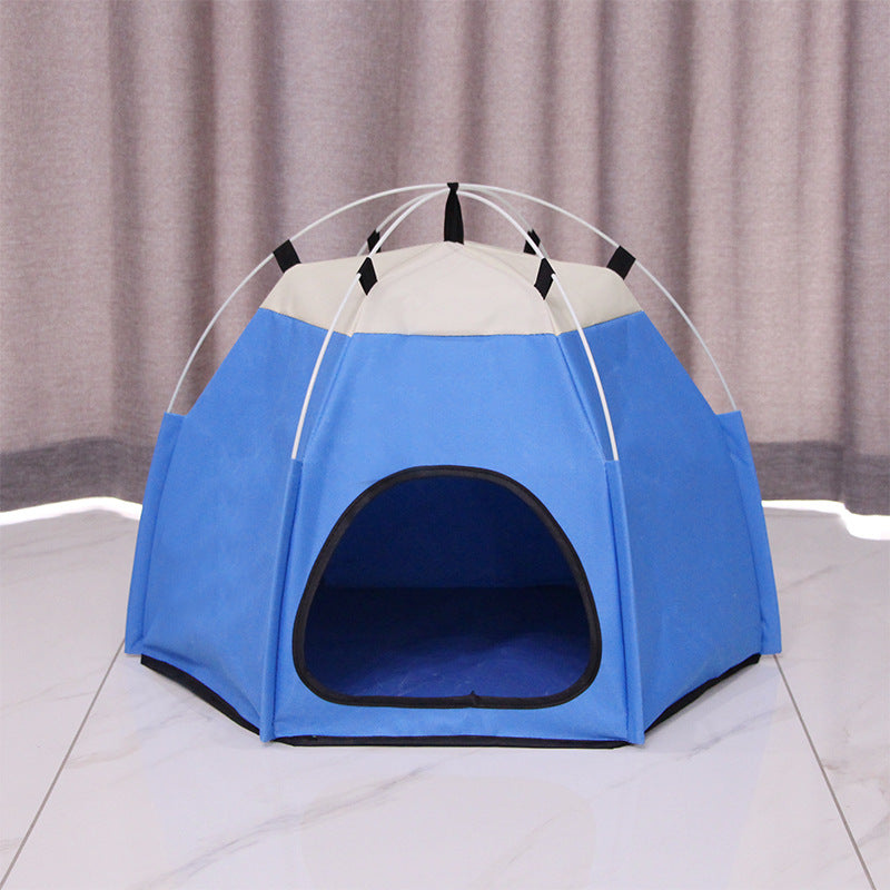 KFX-9857469 Cozy Pet Warm Tent for Cats - Soft Cloth Fabric, Multiple Colors, and Spacious Design