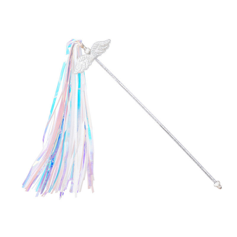 KFX-9859261 Cat Teasing Toy with Plastic Wand for Fun and Engaging Playtime